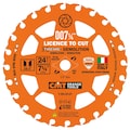 Cmt Orange Tools 714in 24T Carbide Tipped Xtreme Demolition Blade 10PK 286.324.07-X10